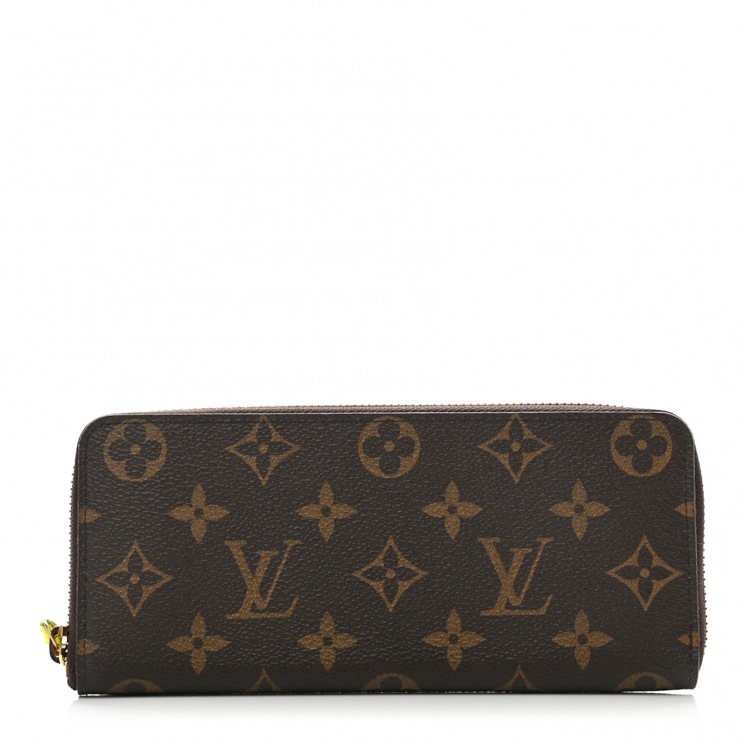 Louis Vuitton Monogram Clemence Wallet Acid Yellow 1 of 7