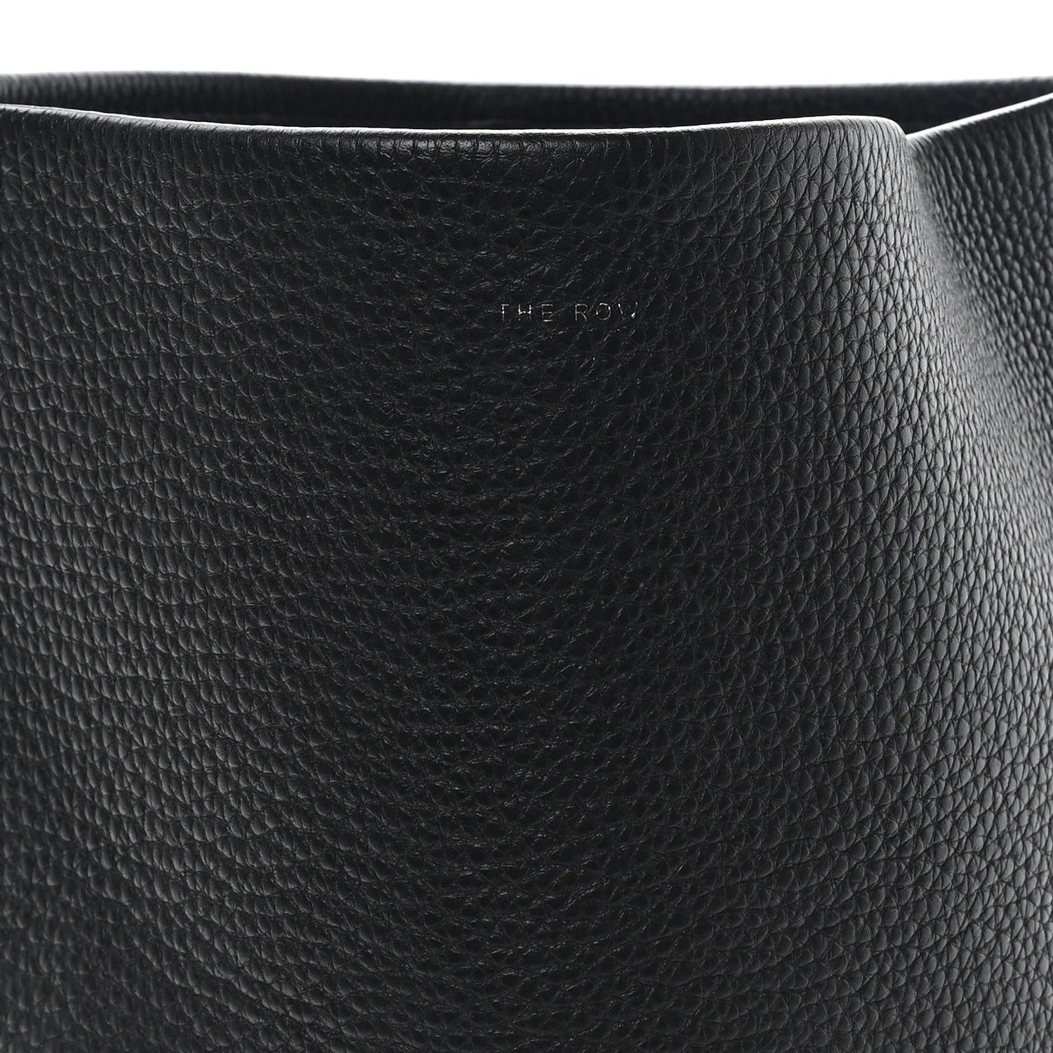 The Row Grained Calfskin Medium N/S Park Tote Black 7 of 10