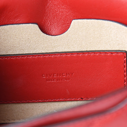 Givenchy Goatskin Quilted GV3 Mini Pocket Convertible Bag Vermillon 5 of 8