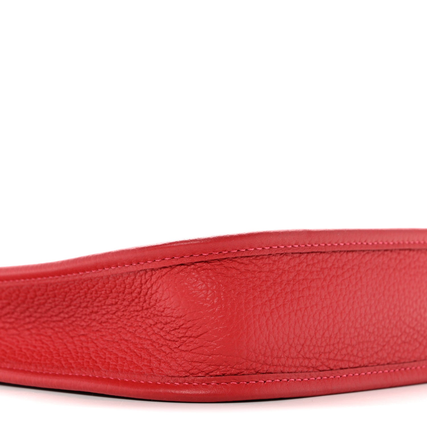 Hermes Taurillon Clemence Evelyne TPM Rouge Casaque 8 of 9