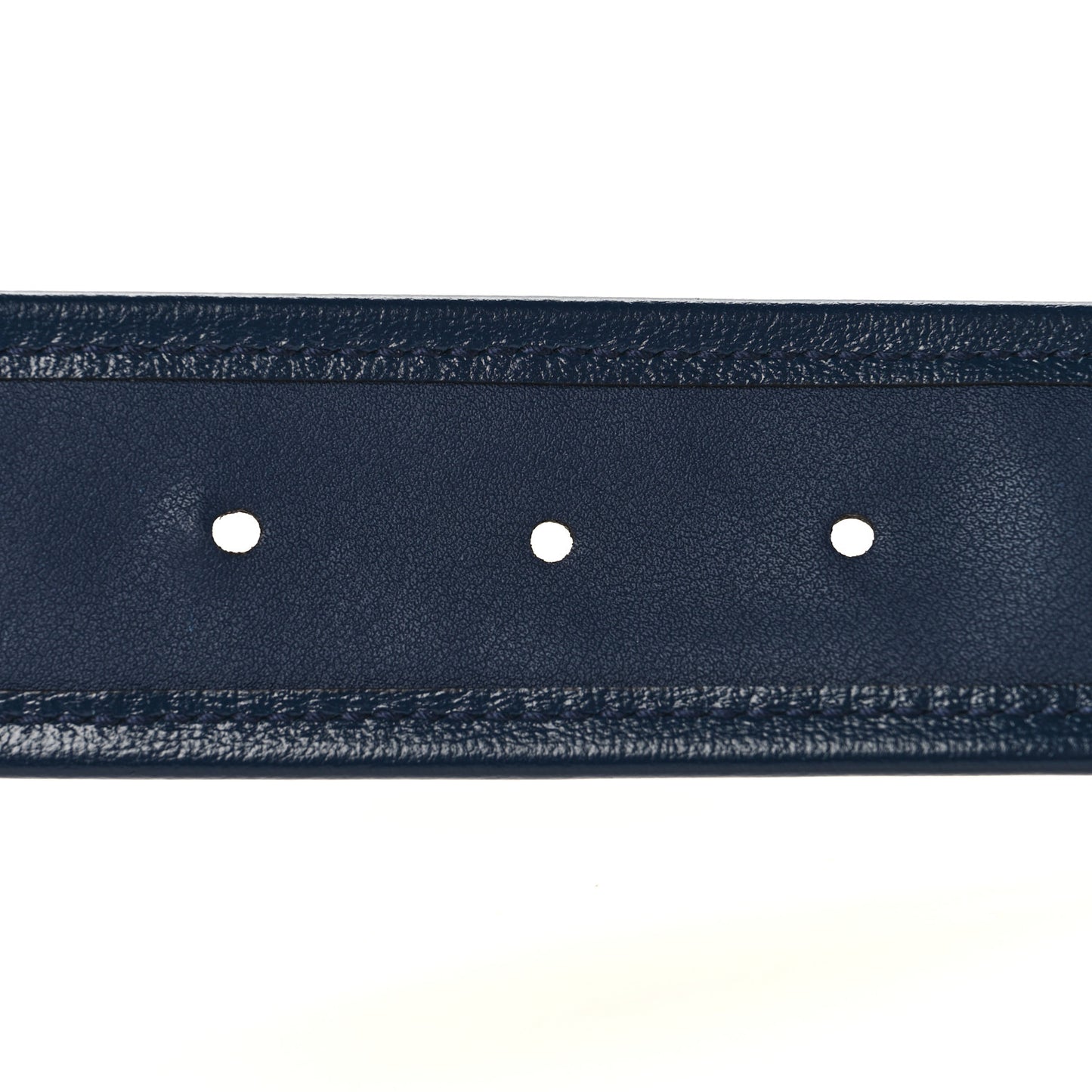 Azalea Calfskin Matelasse Diagonal Torchon Double G 40mm Belt 75 30 Mystic White Blue Agata 75/30 Mystic White Blue Agata