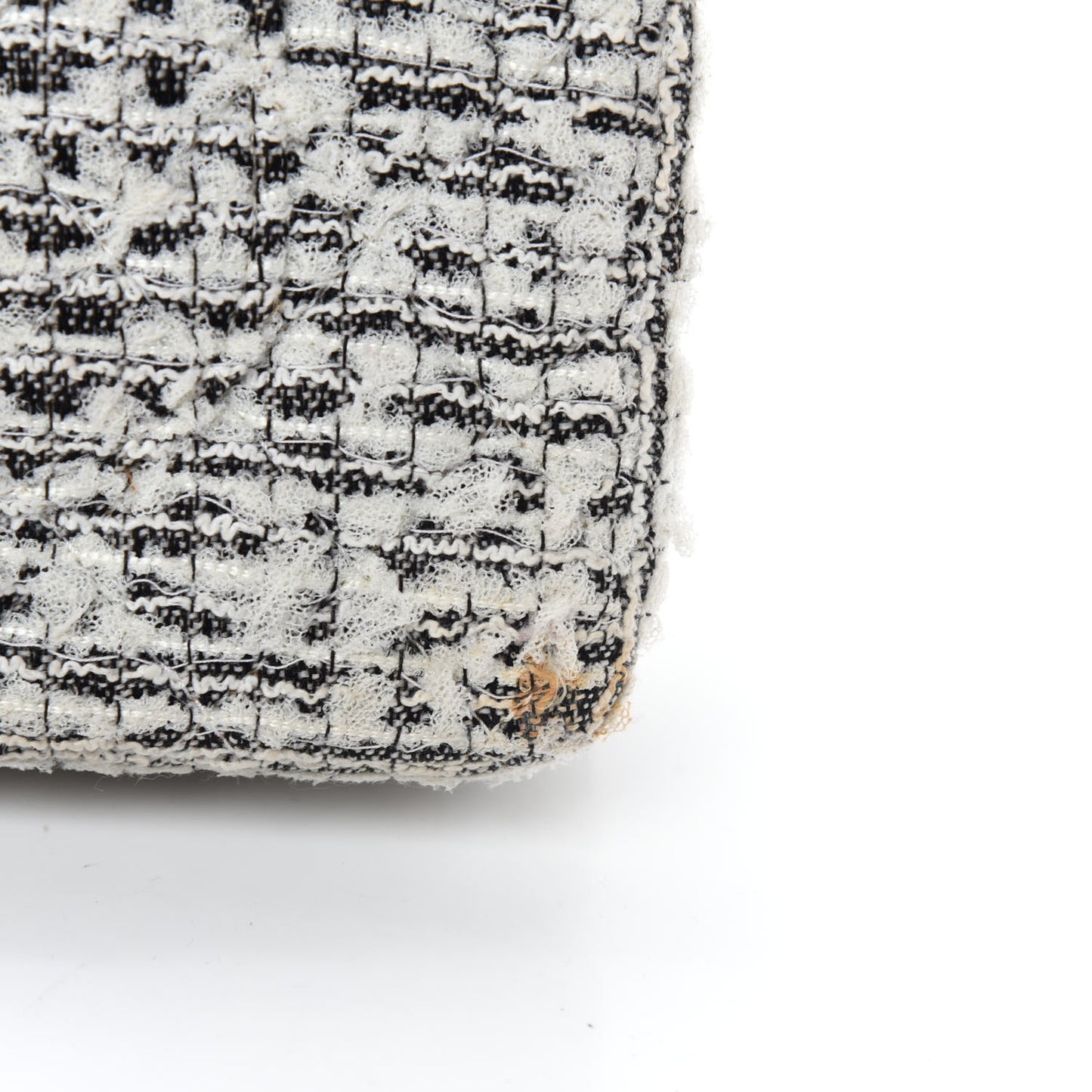 Tweed Garden Party 2.55 Reissue 225 Flap White Multicolor