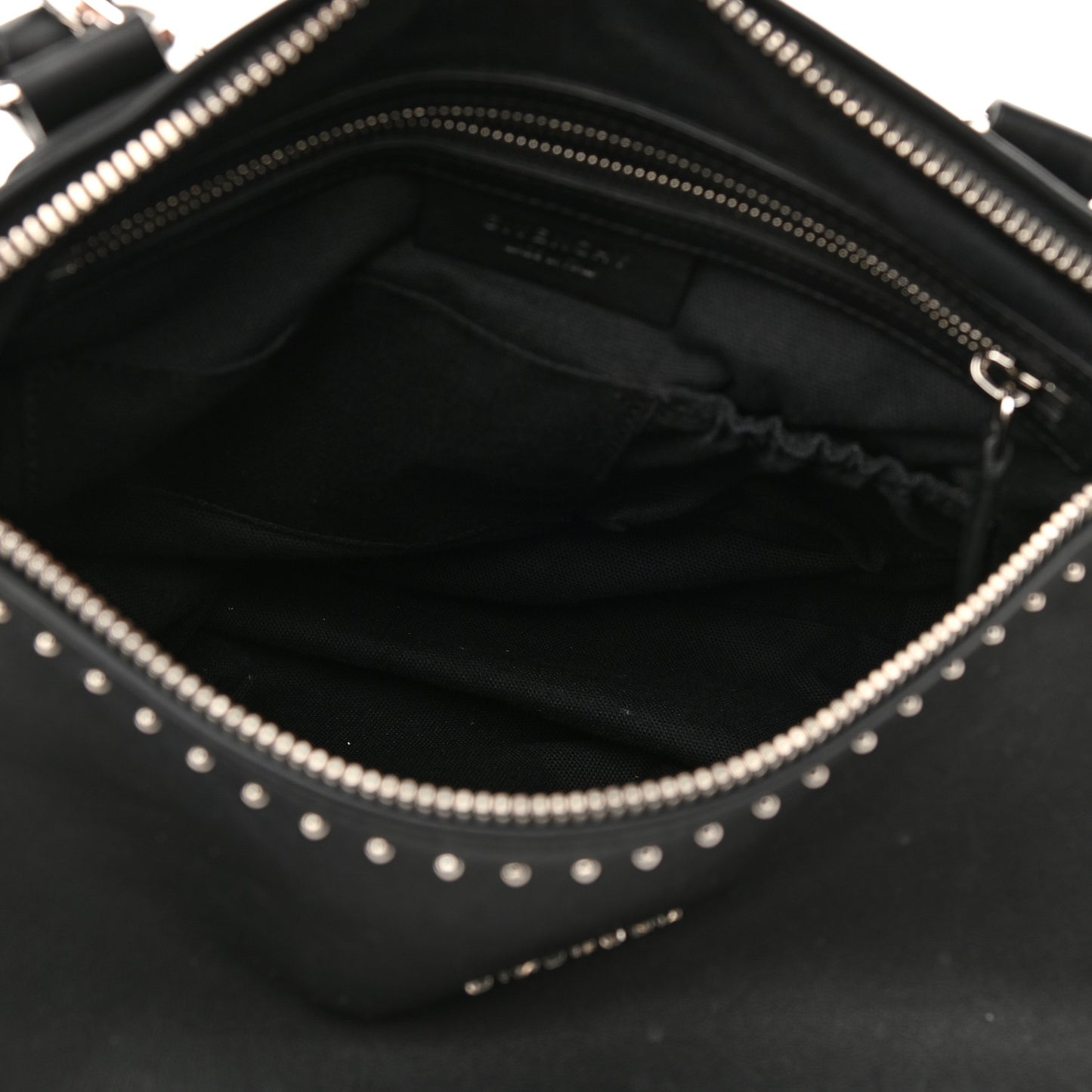Calfskin Studded Medium Pandora Black