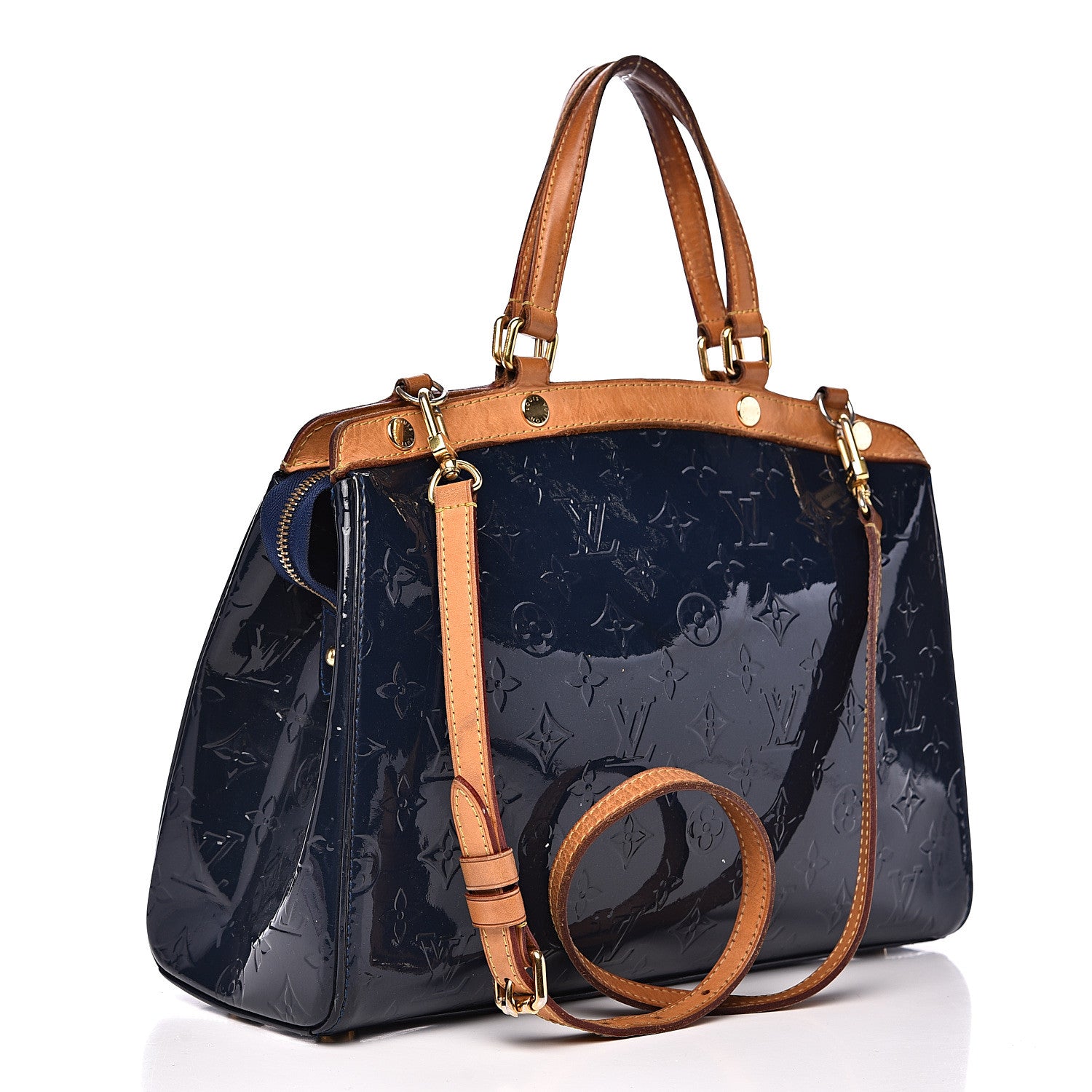 Louis Vuitton Vernis Brea MM Grand Blue 2 of 16