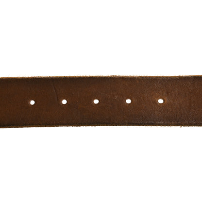 Gucci Faded Calfskin Double G 40mm Belt 80 32 Cuir 3 of 7