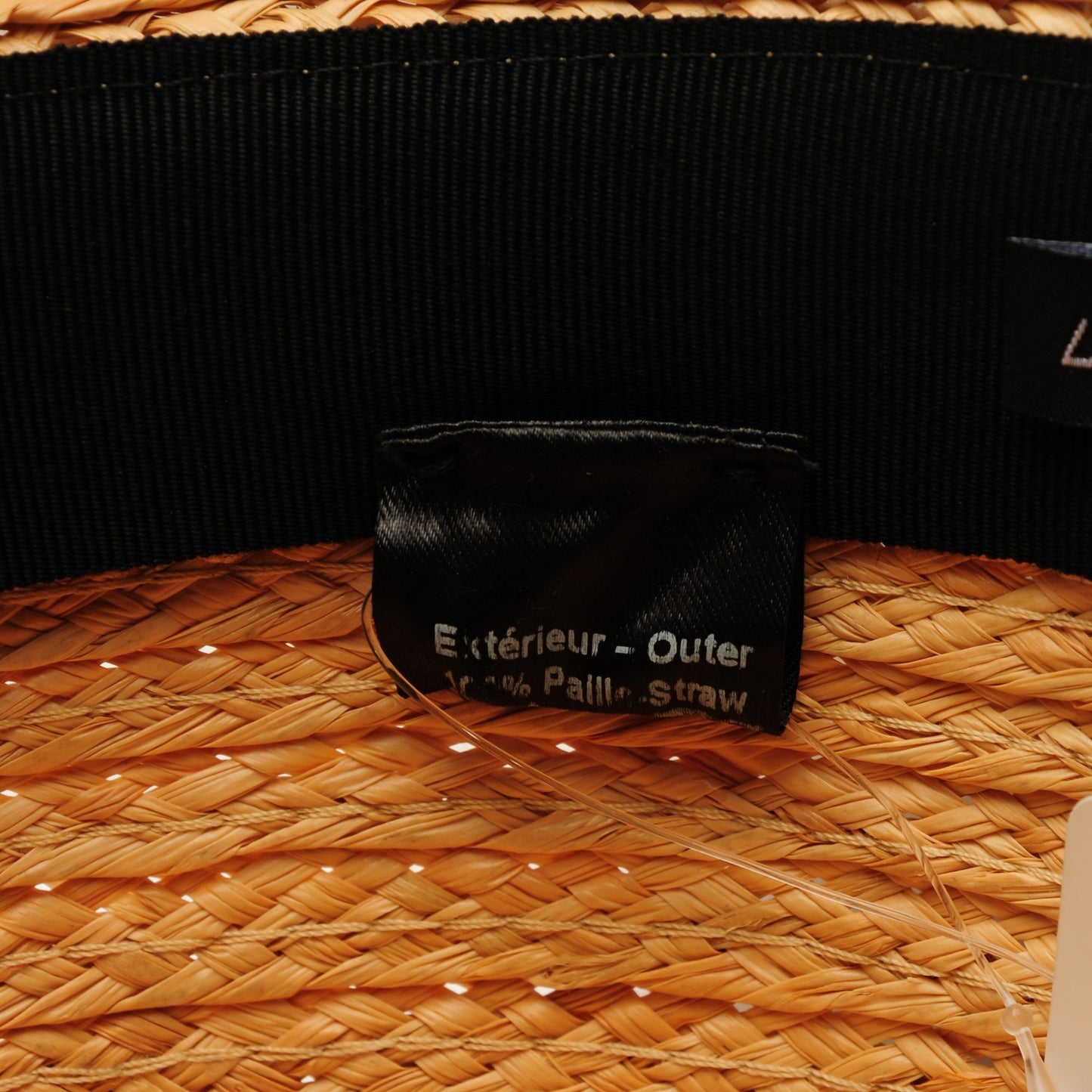 Straw CC Floppy Hat 57 Beige