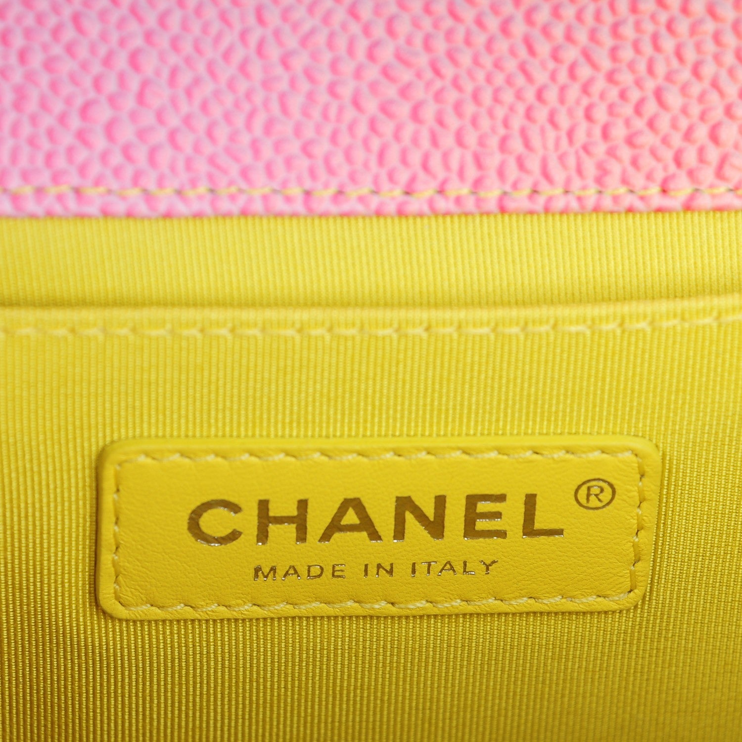Chanel Caviar Quilted Medium Cuba Rainbow Boy Flap Multicolor 6 of 7