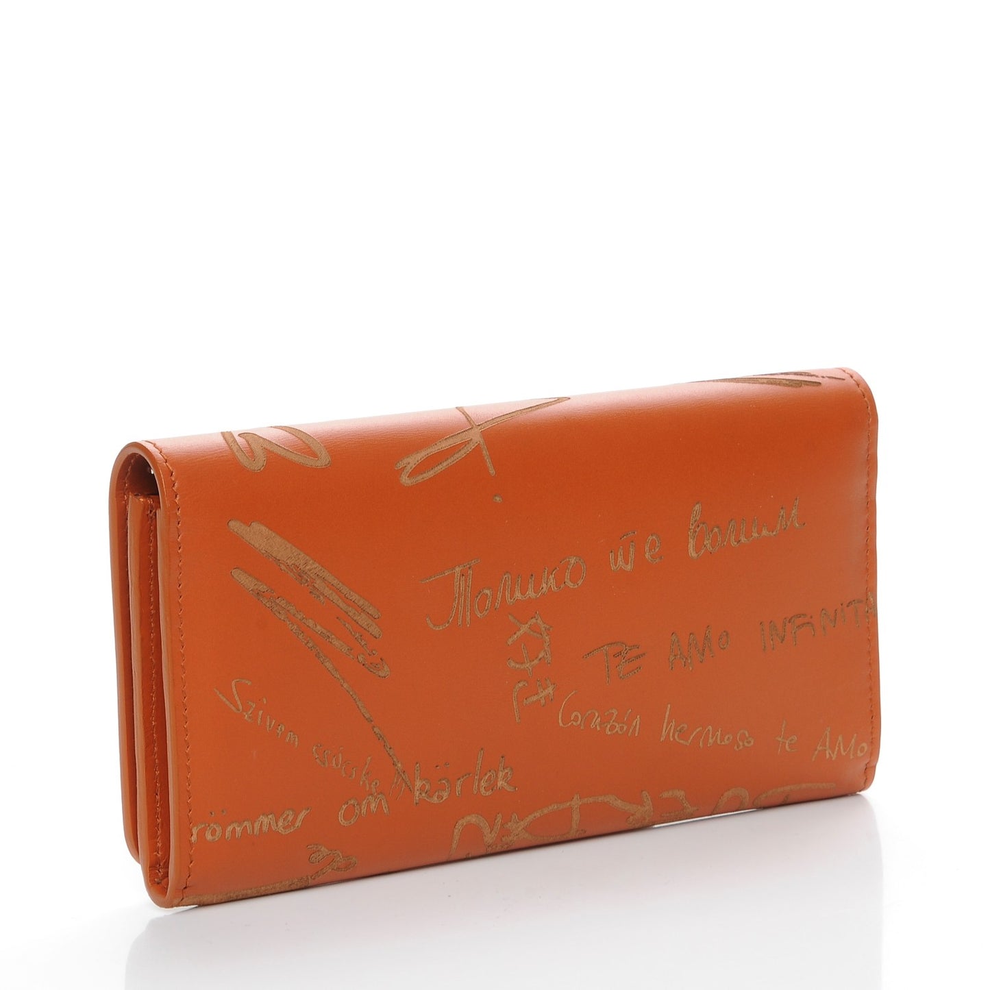 Calfskin Valentine's Day Essential Money Wallet