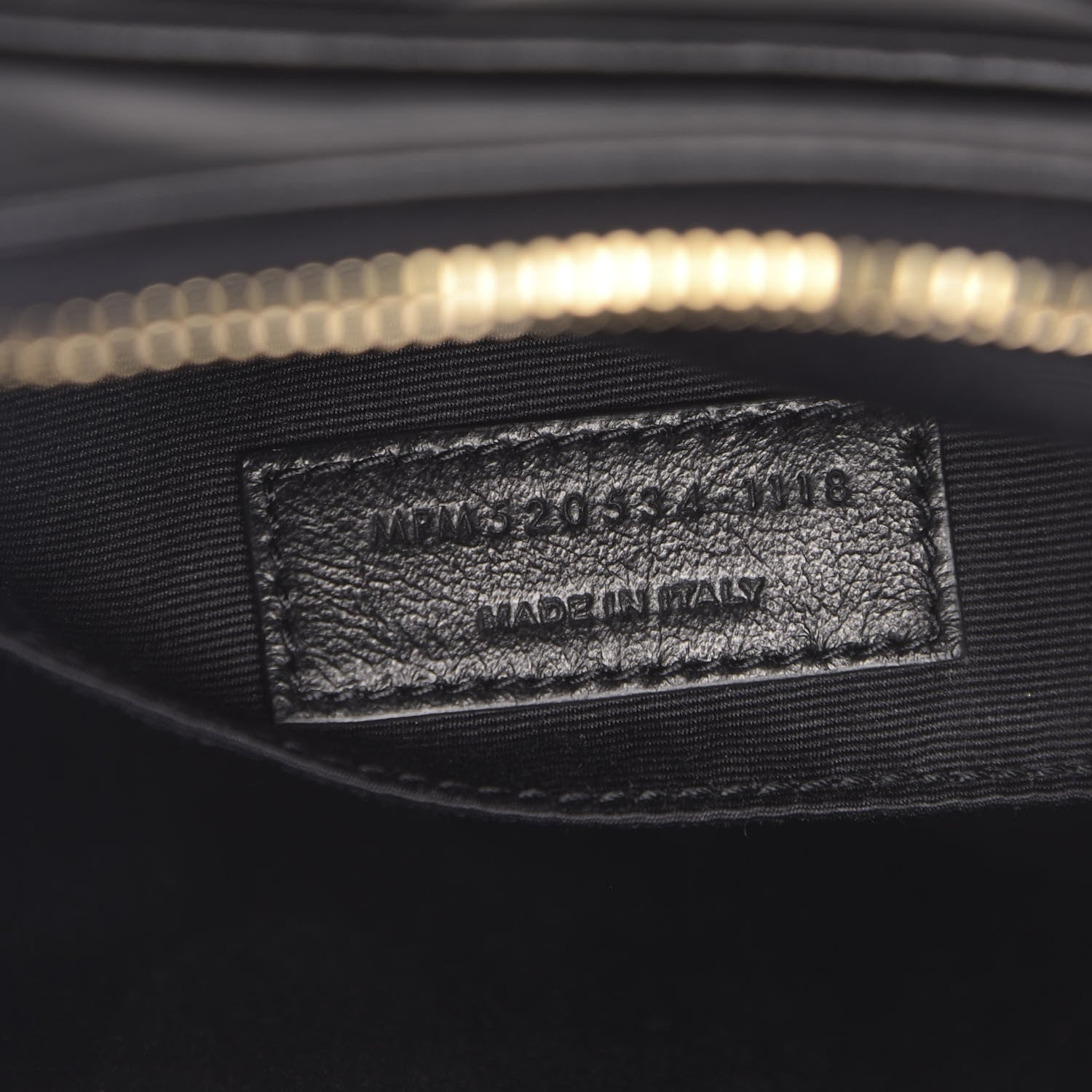 Saint Laurent Calfskin Matelasse Monogram Lou Camera Bag Black 7 of 10