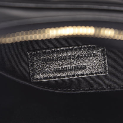 Saint Laurent Calfskin Matelasse Monogram Lou Camera Bag Black 7 of 10