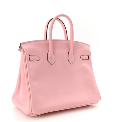 Hermes Swift Birkin 25 Rose Sakura 3 of 11