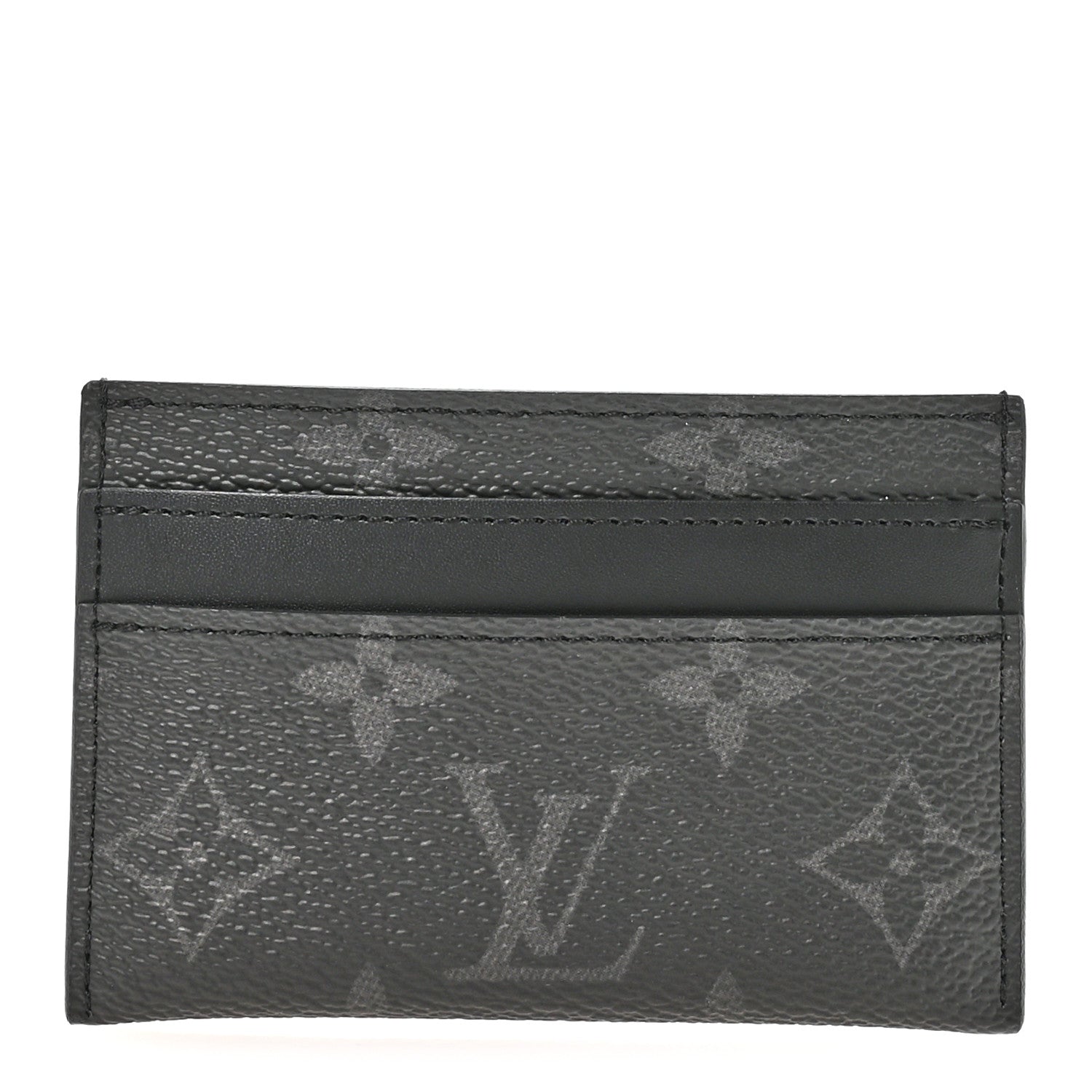 Louis Vuitton Monogram Eclipse Porte-Cartes Double Card Holder 1 of 14