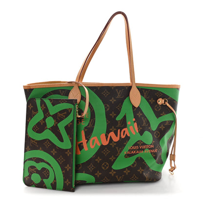 Louis Vuitton Monogram Tahitienne Hawaii Neverfull MM 3 of 12