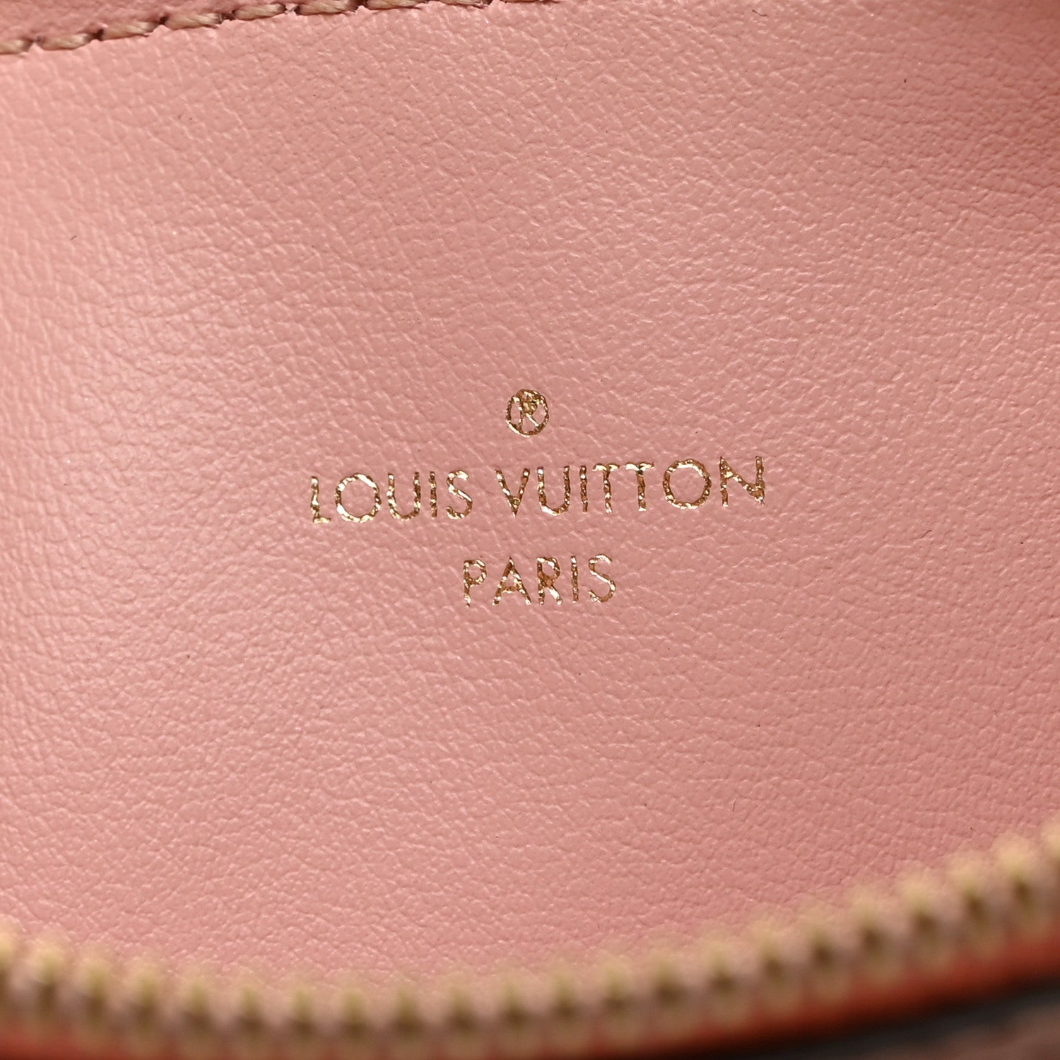 Louis Vuitton Empreinte Felicie Chain Wallet Zippered Insert Rose Poudre 6 of 7