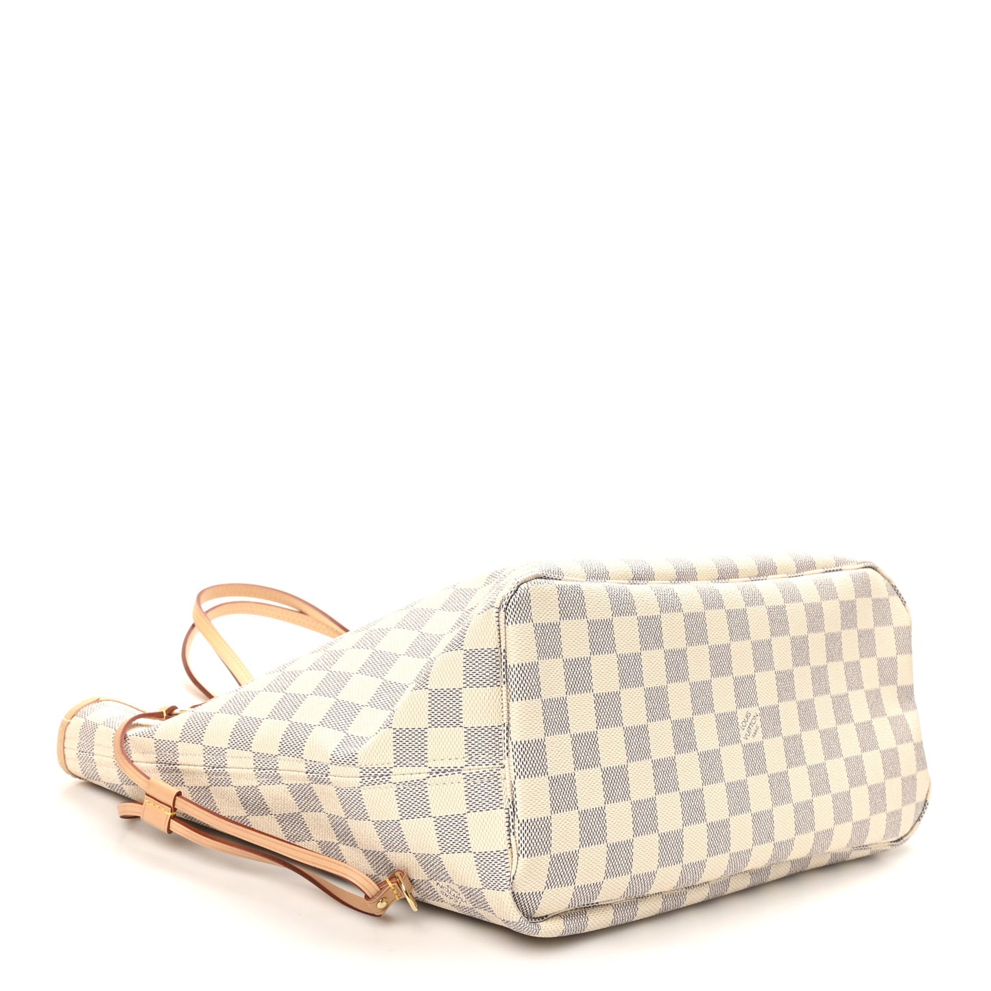 Damier Azur Neo Neverfull MM Rose Ballerine