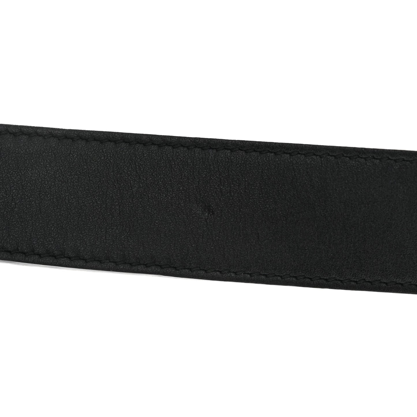 Moon Calfskin Double G 30mm Belt 75 30 Black
