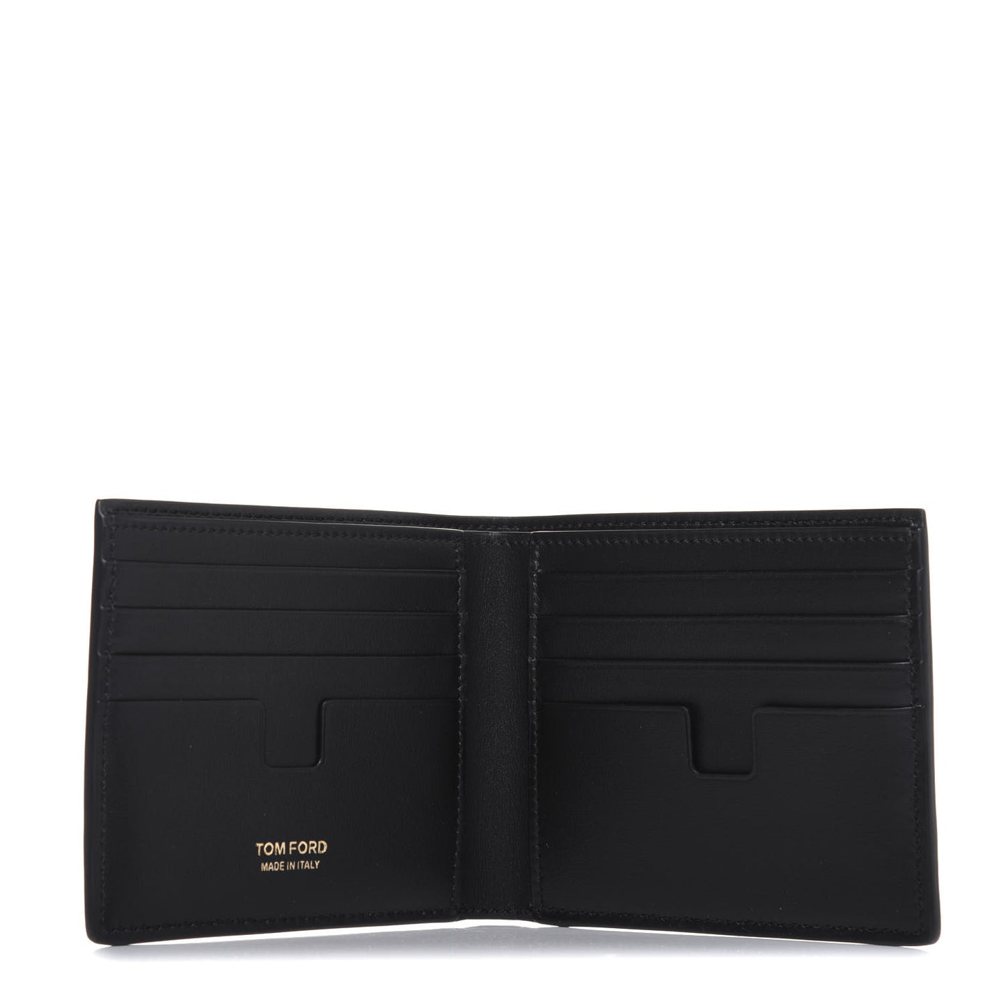 Leopard Bi-Fold Wallet Brown
