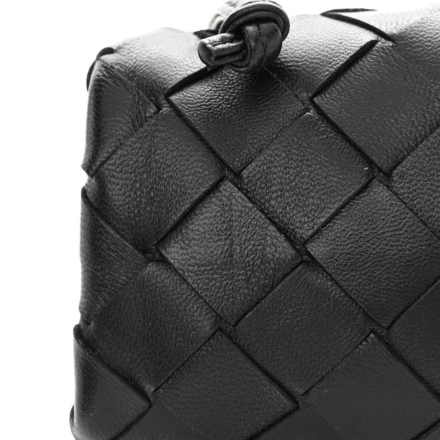 Nappa Intrecciato The Mini Pouch Black
