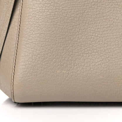 Celine Crisped Calfskin Medium Edge Shoulder Bag Light Taupe 14 of 18
