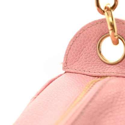 Chanel Caviar Quilted Timeless CC Shoulder Bag Pink 14 of 15