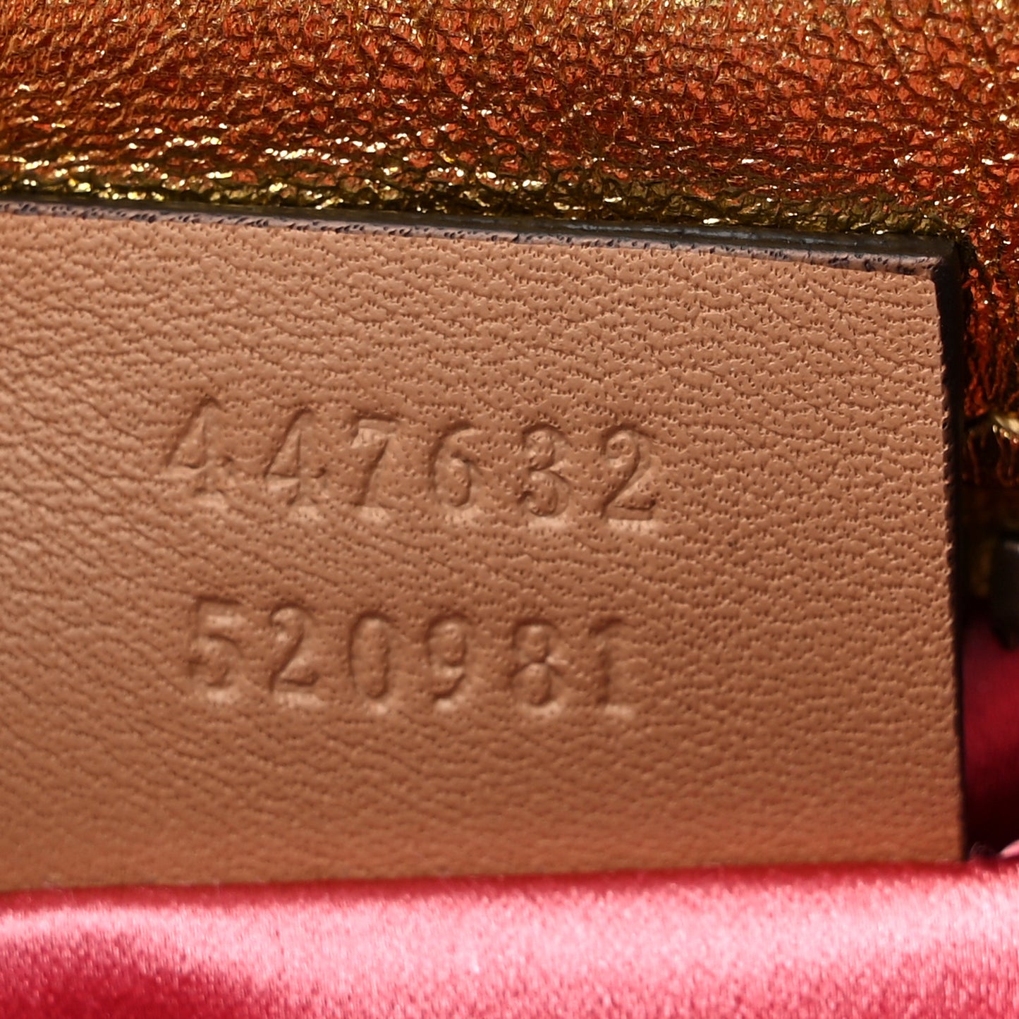 Metallic Calfskin Matelasse Studded Small Pearly GG Marmont Chain Shoulder Bag Gold