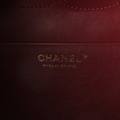 Chanel Grained Calfskin Small Souplissimo Maxi Flap Burgundy 6 of 11