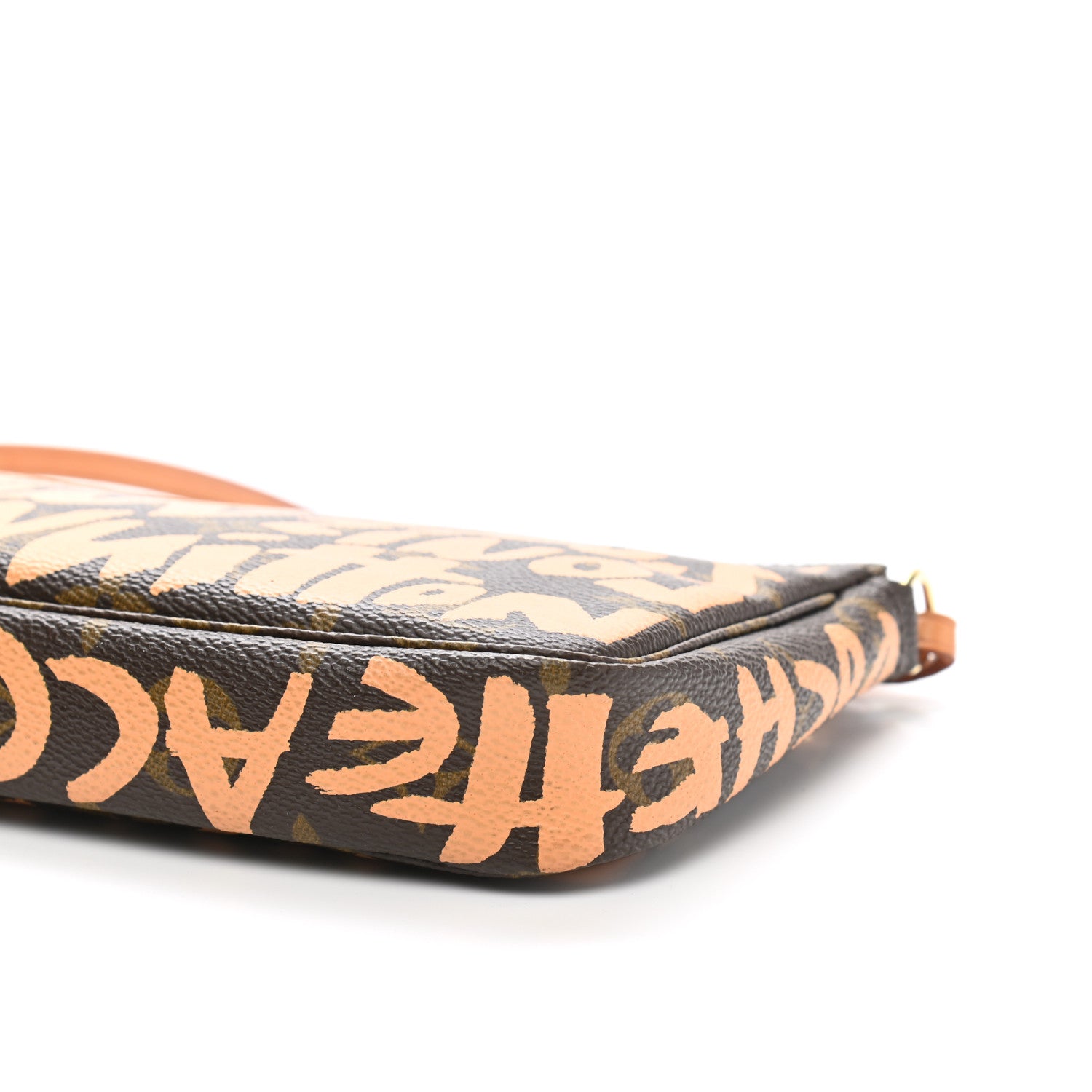 Louis Vuitton Monogram Graffiti Pochette Accessories Peach 10 of 10