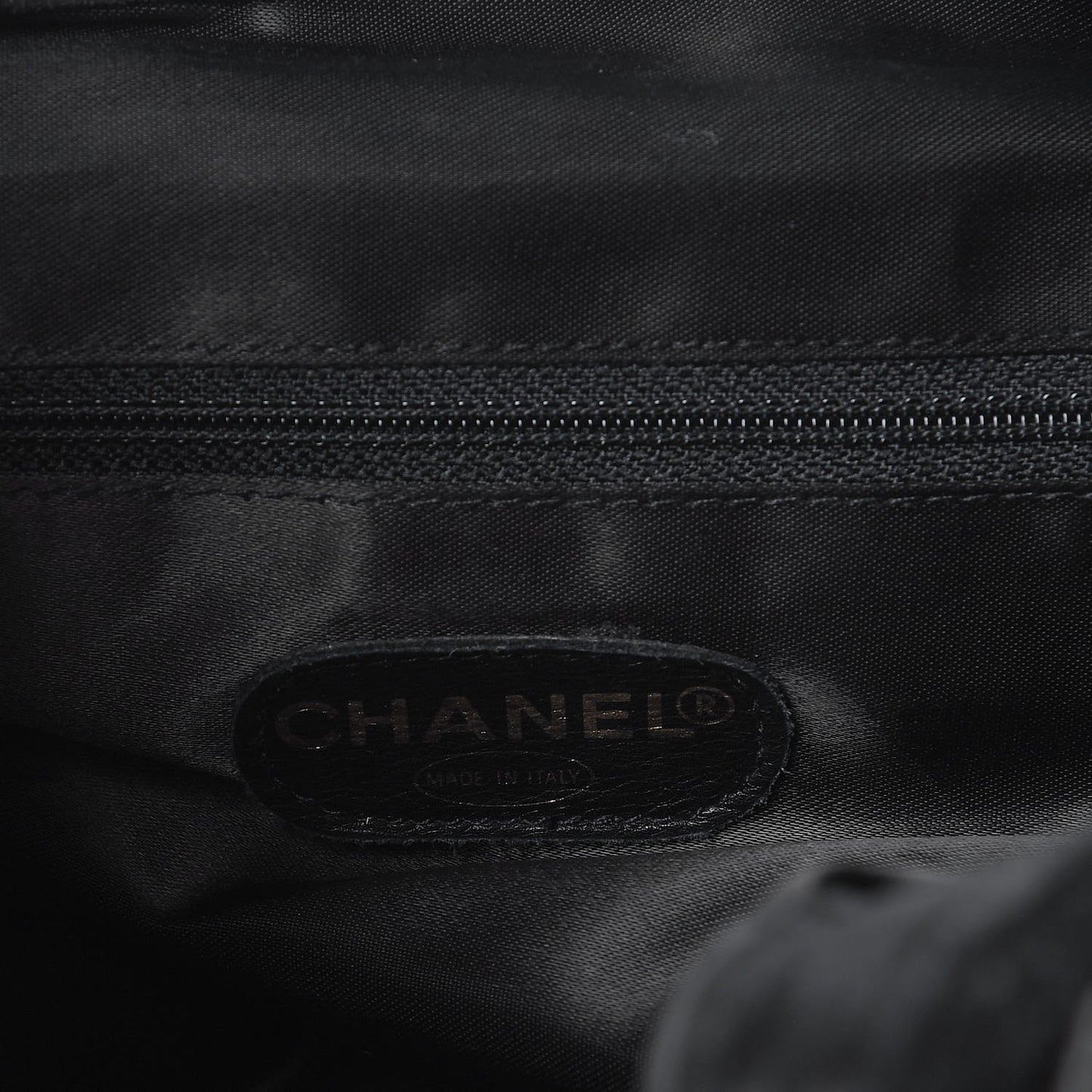 Suede Quilted Drawstring Backpack Black