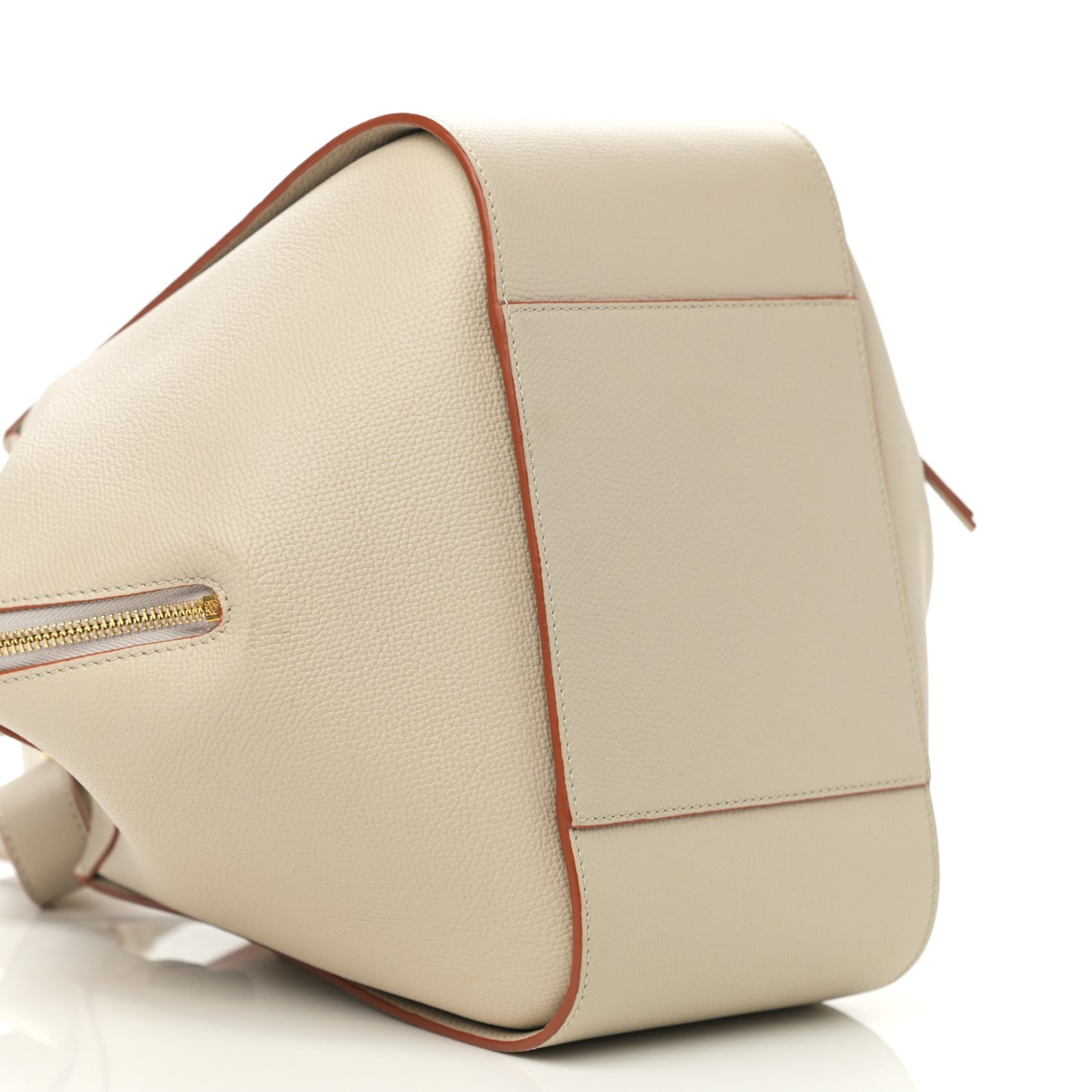 Grained Calfskin Small Hammock Shoulder Bag Light Ghost