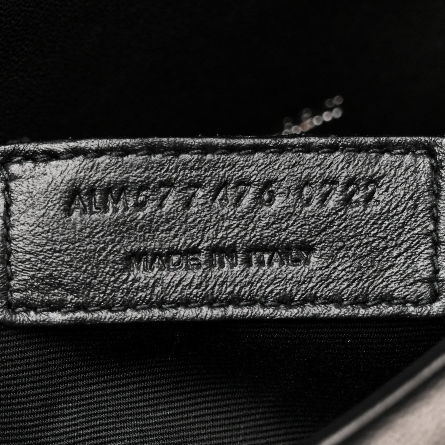 Saint Laurent Lambskin Quilted Small Loulou Puffer Monogram Chain Satchel Black 7 of 10