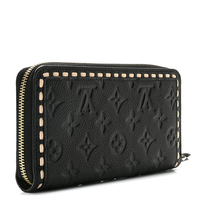 Louis Vuitton Empreinte Vosges Zippy Wallet Black 3 of 8
