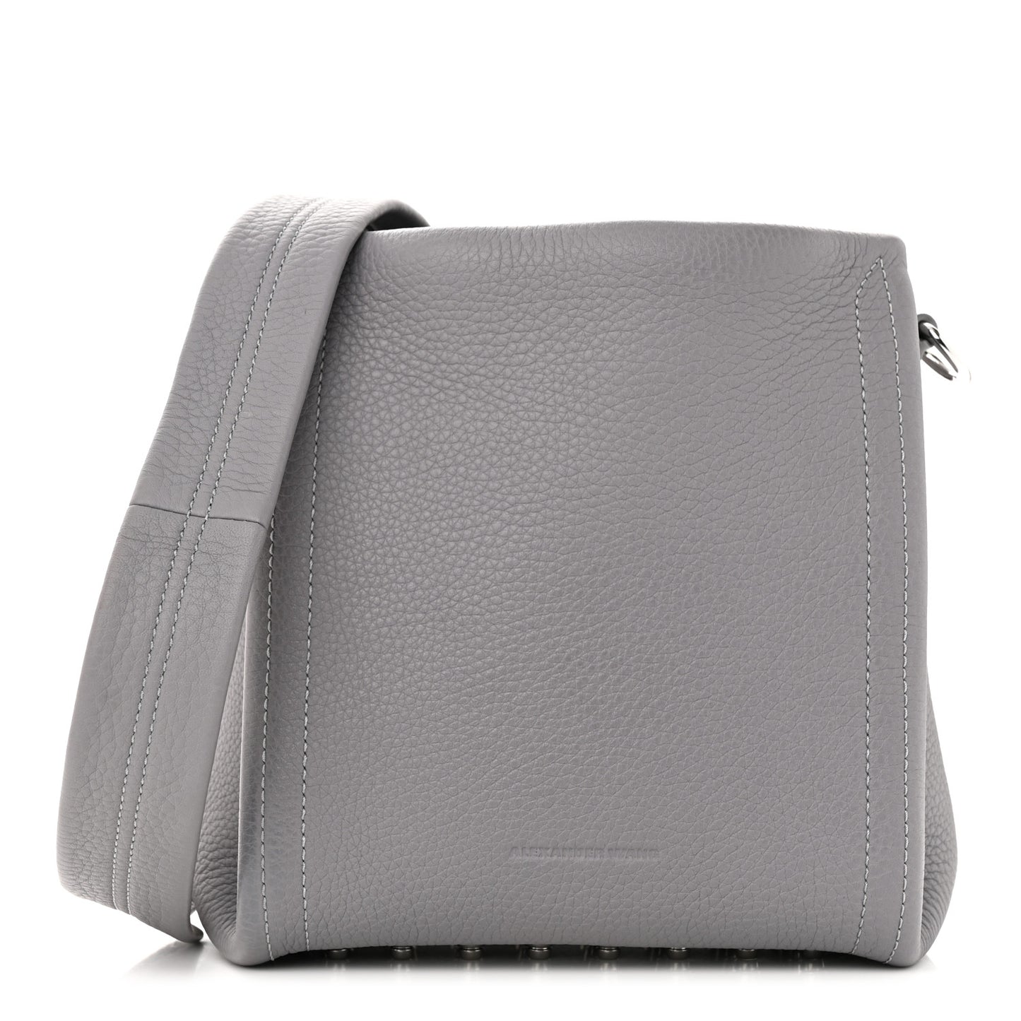 Calfskin Mini Darcy Hobo Grey