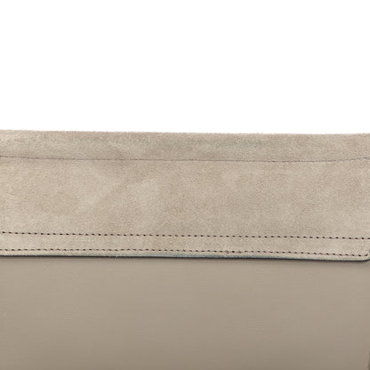 Chloe Calfskin Suede Mini Chain Faye Shoulder Bag Motty Grey 7 of 10