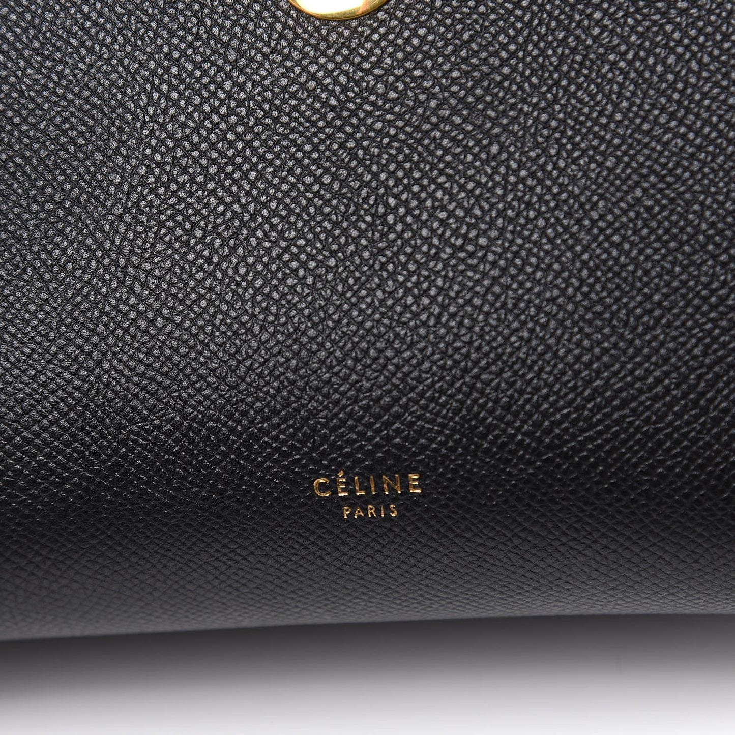 Grained Calfskin Nano Belt Bag Black