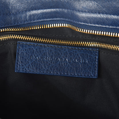 Balenciaga Agneau Giant 12 Gold Hardware City Bleu Mineral 8 of 13