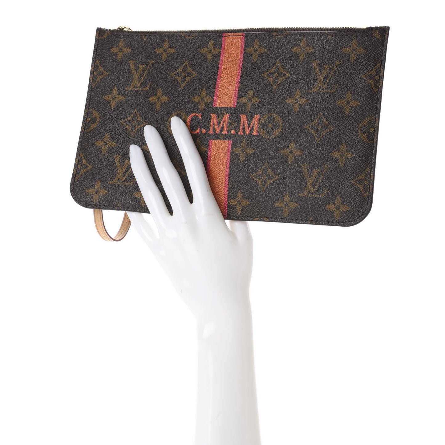Monogram My LV Heritage Neverfull MM GM Pochette Moutarde Fuchsia