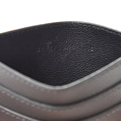 Saint Laurent Grain De Poudre Card Case Carryall Earth 7 of 12