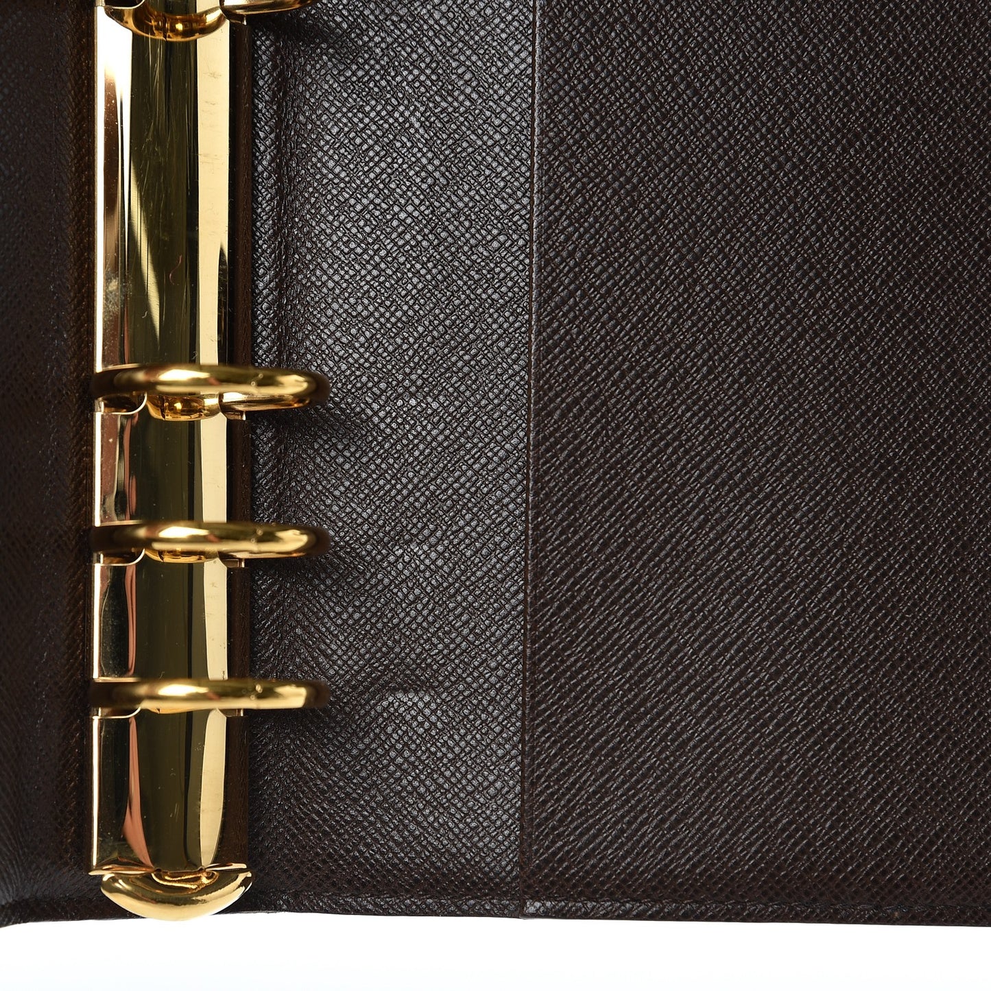 Damier Ebene Medium Ring Agenda Cover