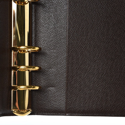 Louis Vuitton Damier Ebene Medium Ring Agenda Cover 7 of 7