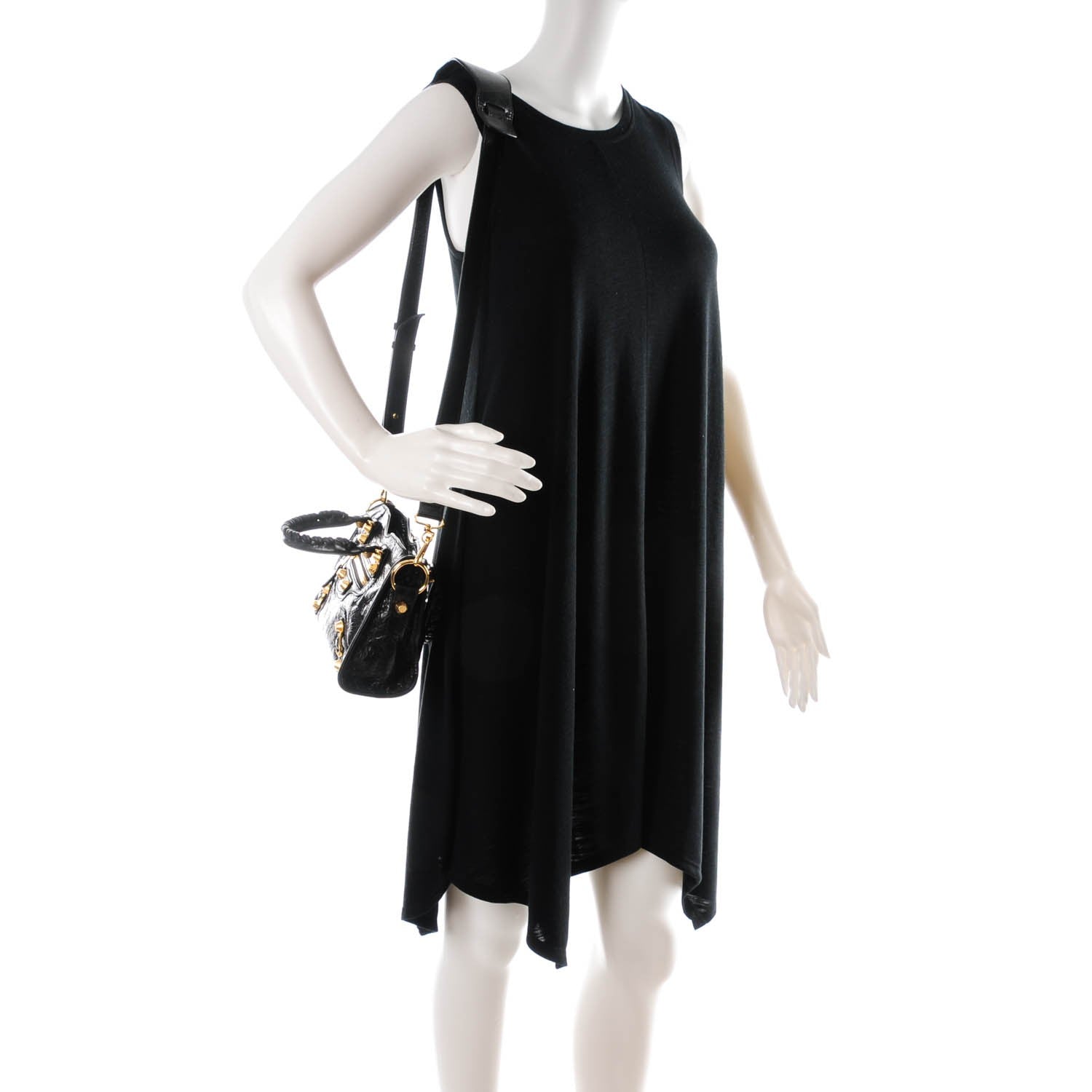 Balenciaga Agneau Giant 12 Gold Hardware Mini City Black 2 of 7
