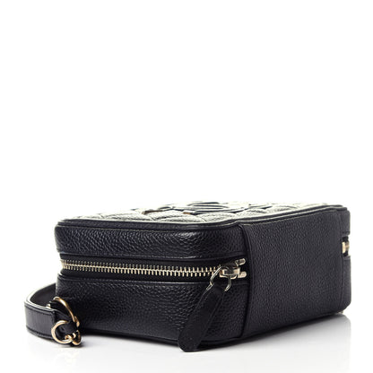 Chanel Caviar Quilted CC Filigree Vanity Clutch With Chain Black 4 of 11