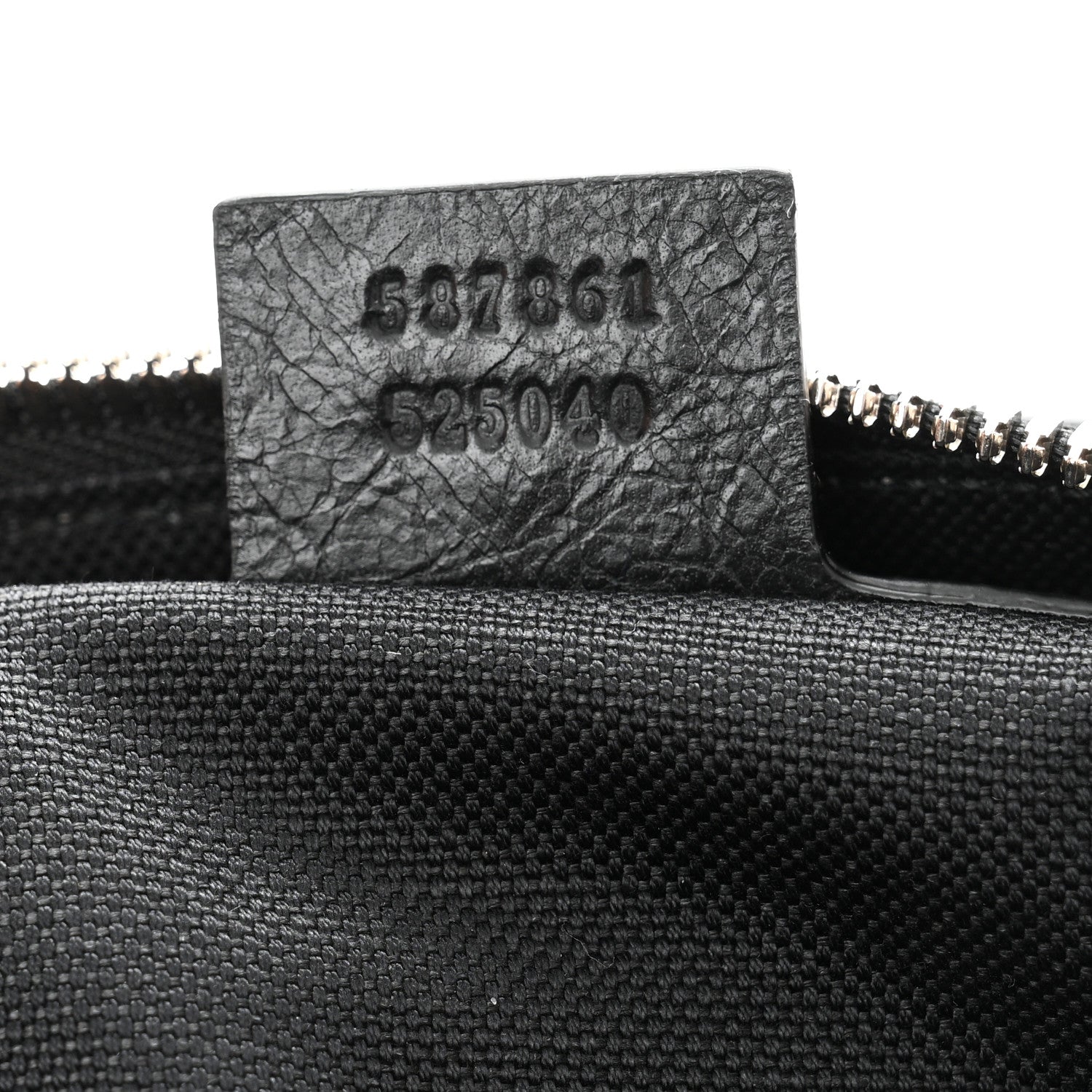Gucci Fluffy Calfskin Morpheus Shoulder Bag Black 7 of 10