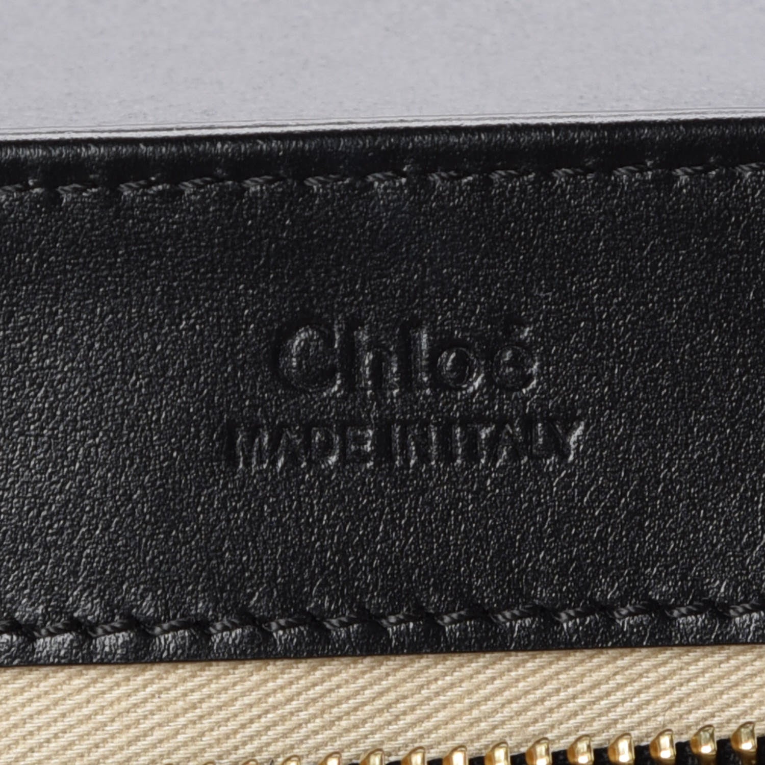 Chloe Calfskin Small C Double Carry Black 9 of 10