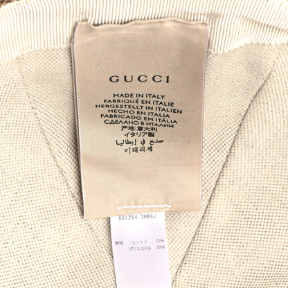 Gucci Monogram Jumbo GG Baseball Hat M 57 Camel Ebony 7 of 8