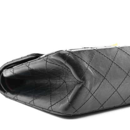 Chanel Aged Calfskin Quilted 2.55 Reissue 226 Flap Black 9 of 11