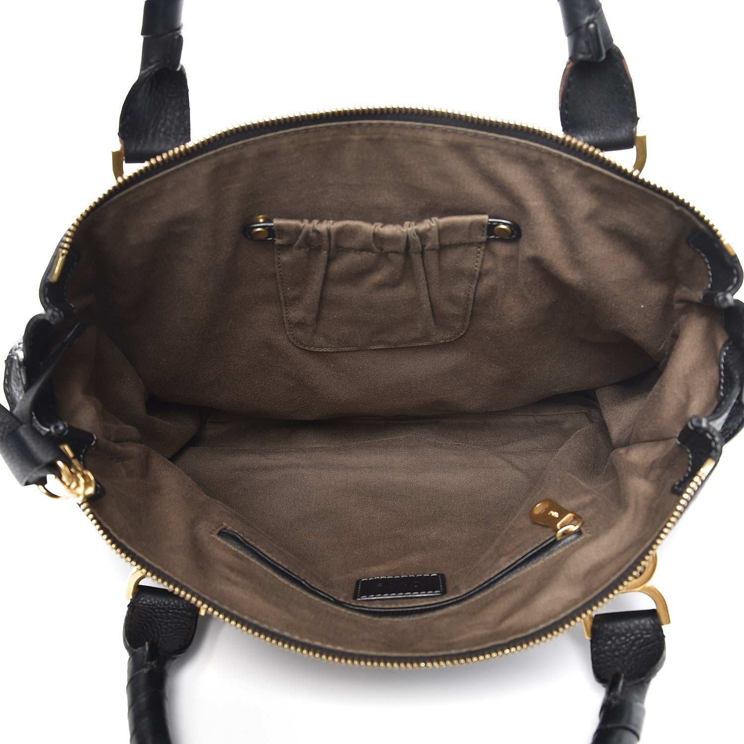 Chloe Calfskin Large Marcie Satchel Black 5 of 9