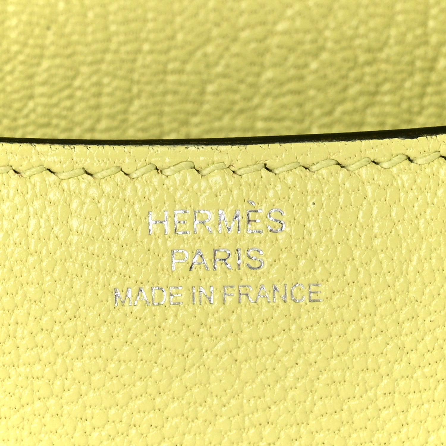 Hermes Chevre Mysore Constance 18 Jaune Bourgeon 7 of 14