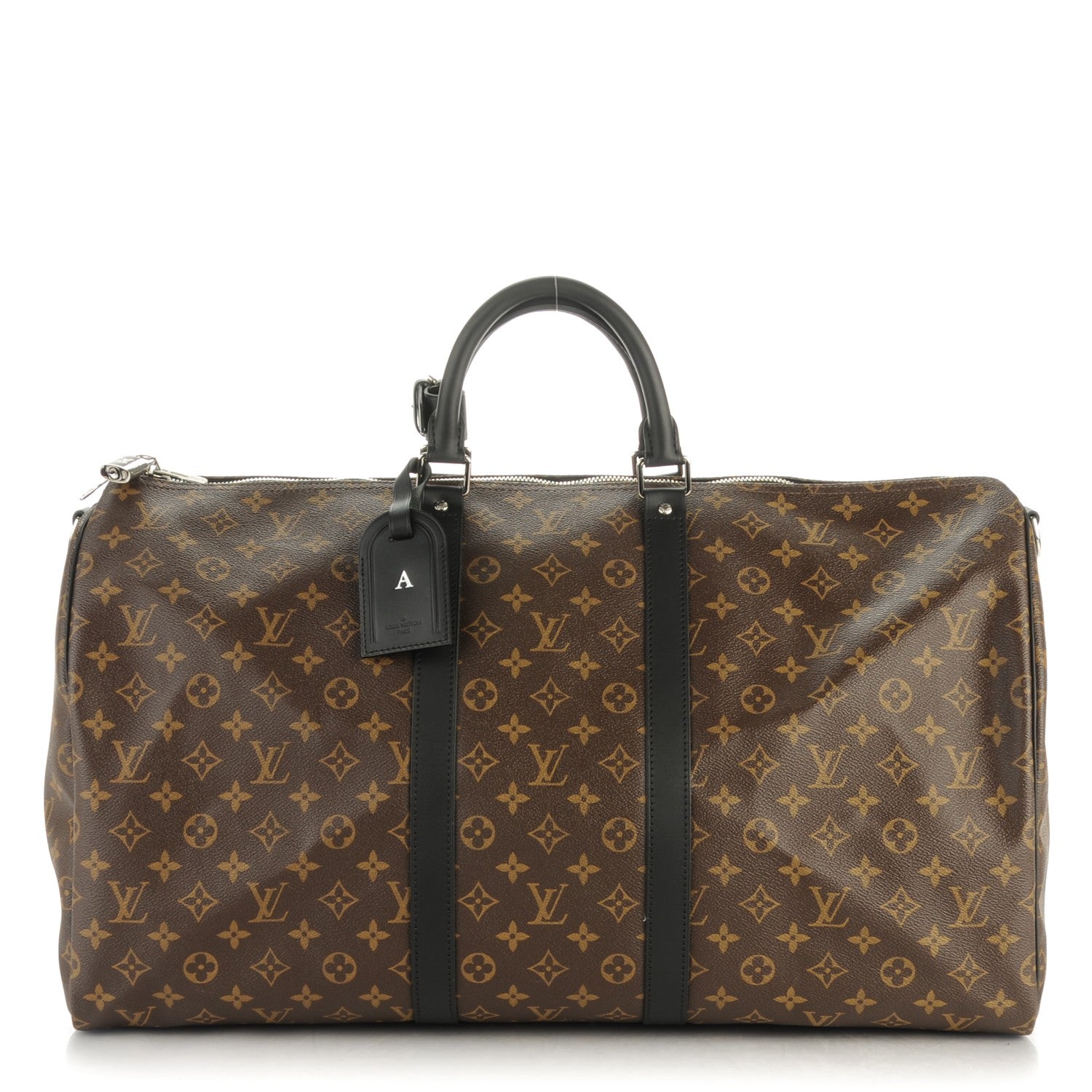 Louis Vuitton Monogram Macassar Keepall Bandouliere 55 1 of 8