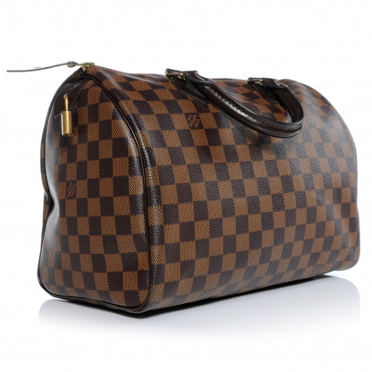 Louis Vuitton Damier Ebene Speedy 30 3 of 7