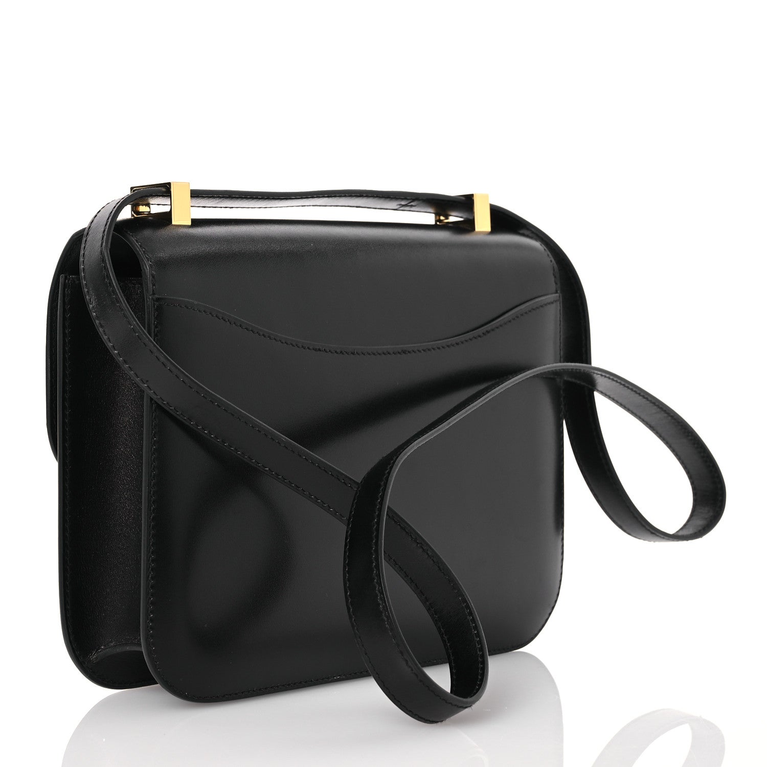 Hermes Box Lizard Constance 1-24 Black Ombre 4 of 16